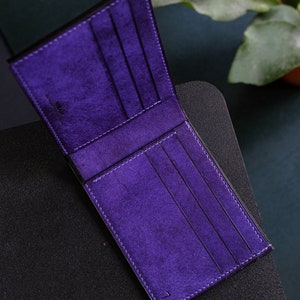 CLASSIC BIFOLD wallet, billfold minimal slim image 3