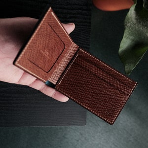 CLASSIC BIFOLD wallet, billfold minimal slim image 2