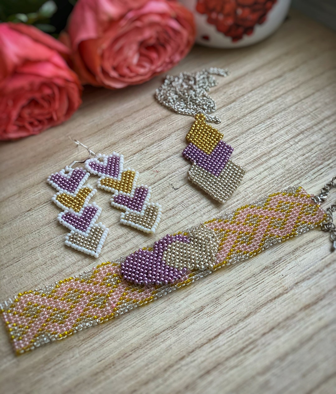 Exclusive Collection Set of Jewelry Set of Jewelry With Etsy