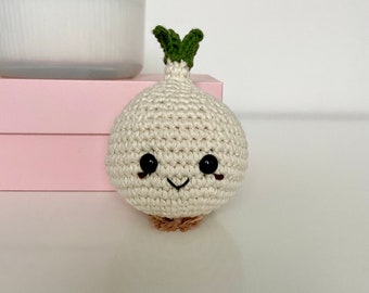 Crochet Play Food - Onion