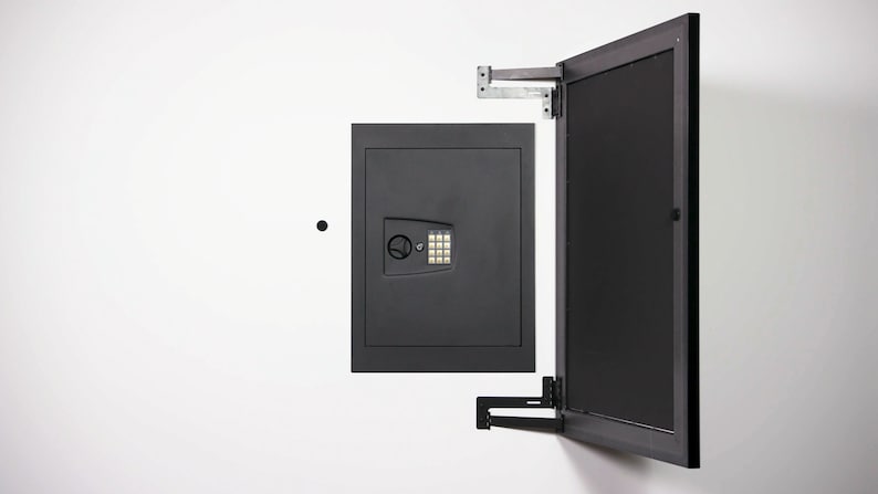 Hidden Picture Frame Hinges, Concealed Storage, Hidden Wall-Safe, Access/Utility Panel, or a Hidden Doorway www.theHiddenHinge.com image 1