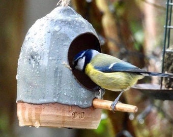 Handmade Ceramic Bird Feeder