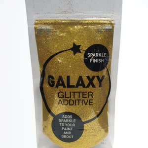 Hemway Gold Glitter Paint Additive Crystals for Emulsion Walls Wallpaper  Sparkle