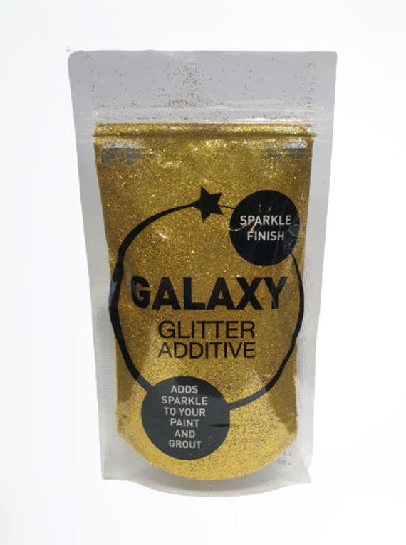 Hemway Glitter Paint Additive 100g Emulsion Acrylic Walls Ceiling Wall  Bedroom Bathroom ULTRA Fine/extra Fine Gold Silver Holographic 