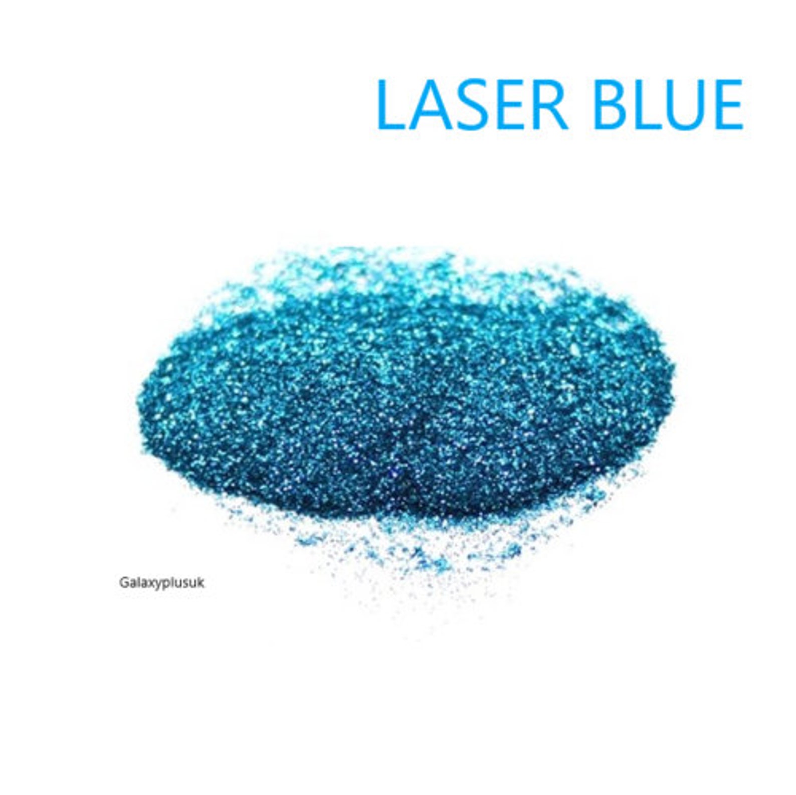 Laser Blue Paint Mixing Glitter Crystals Additive 100g for Emulsion Acrylic Walls Ceiling