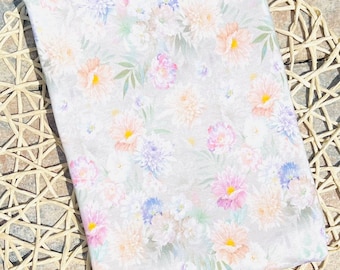Jersey Baumwollstoffe Digitaldruck Maraki Aquarelle Blumenzauber Snoozy Fabrics