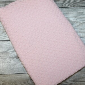 Waffelpique Waffelstoff großes Waffelmuster Uni Rosa Maraki