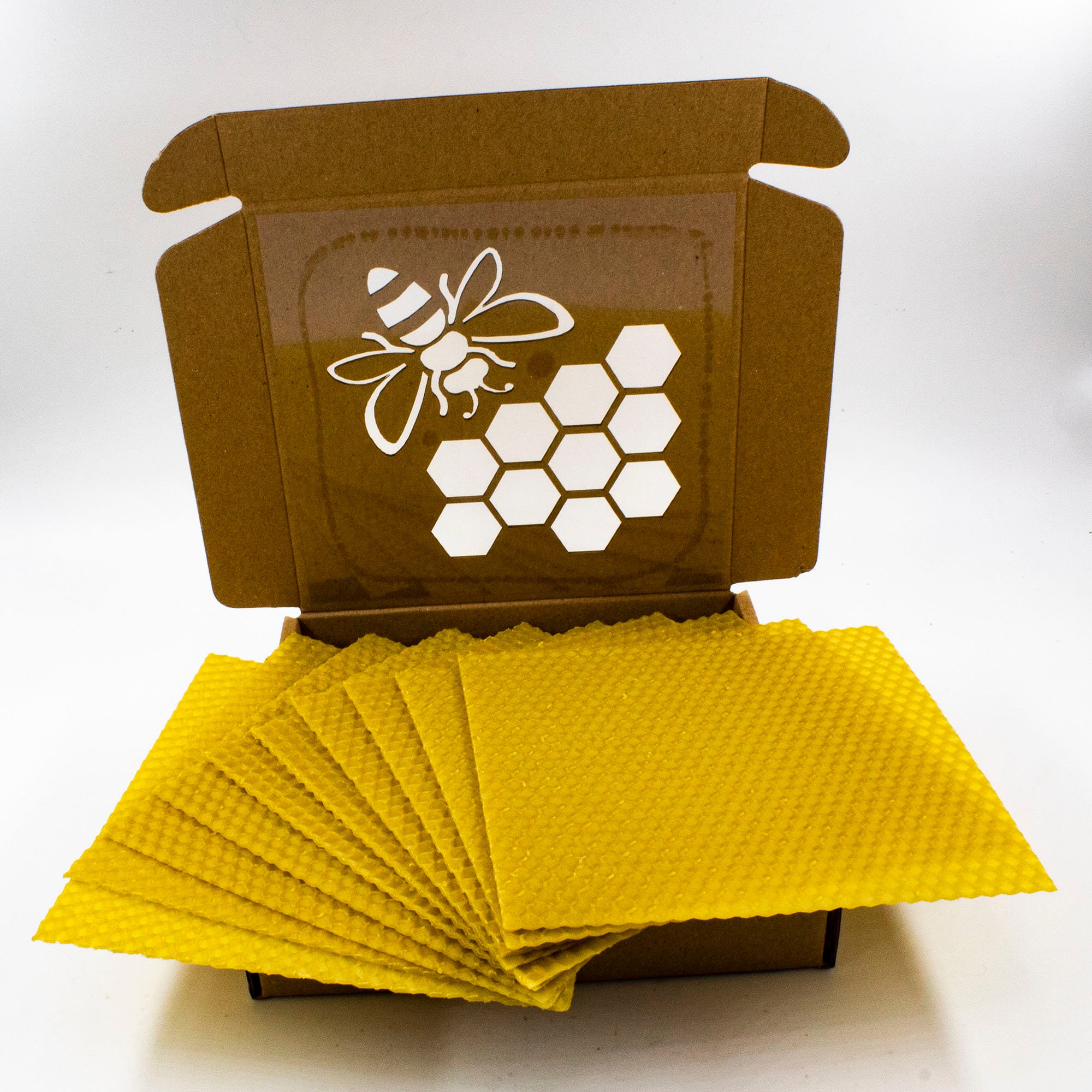 Natural Beeswax Sheets, Eco Friendly Wax Sheets, Beeswax for Candle Making,  100% Pure Beeswax, Free Shipping. 