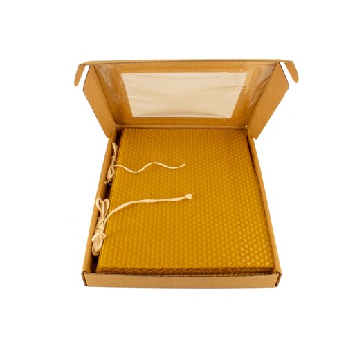 Colored Beeswax Candle Making Kit Beeswax Sheets for Candles Etsy