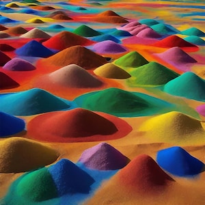 100g (3,52 oz) decorative coloured sand, Colour Sand, Unity Sand, Ceremony Sand, Wedding Sand, Sand Art, Sand decor
