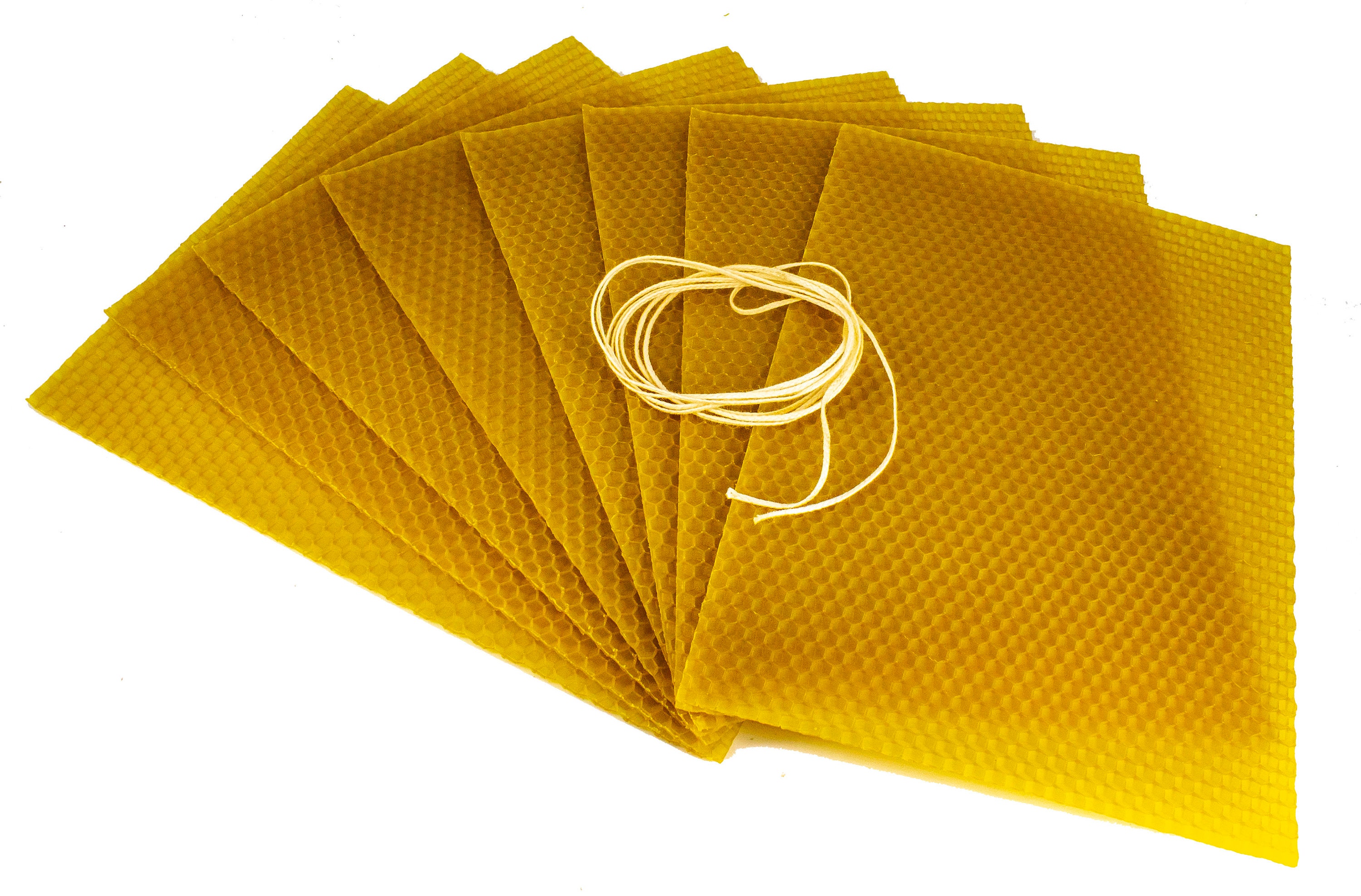 Beeswax Candle Making Kit Beeswax Sheets For Candles 10 Pcs Etsy