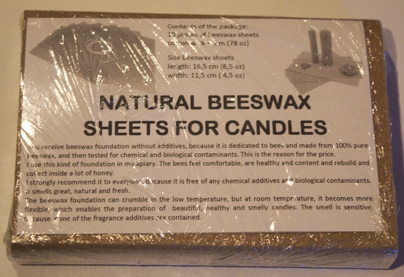 Lacase Bees Wax Fo Candle Making Kit 10pcs 8x 8 - Etsy UK
