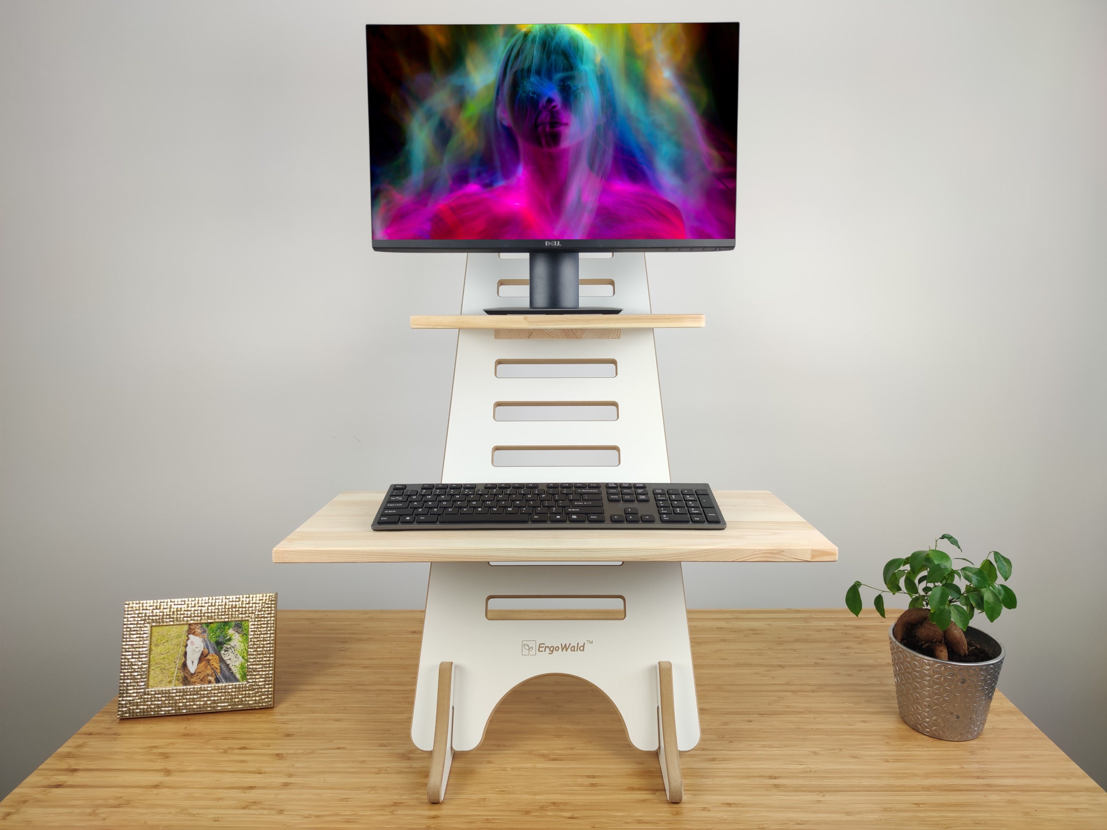 Stehpult Höhenverstellbarer Schreibtisch, Sitz Steh Computertisch