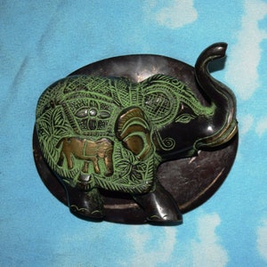 Elephant Door Knocker | Brass Ganesha Door Hanging Bell