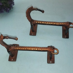 Morgan Horse Shape Wardrobe Pull | Brass Bastar Pony Horse Door Handle | Unqiue Design Home Door Griping Decor