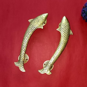 新品　送料無料 アンティーク ドアハンドル ナーガ 蛇神 龍神 約27㎝⑧ 毒蛇型ドアハンドル | 真鍮製蛇型ドアハンドル（ペア） - Etsy 日本
