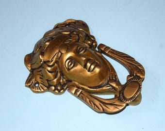 Türklopfer „Medusa Queen“ | Türklingel aus Messing mit Damengesicht WSR1