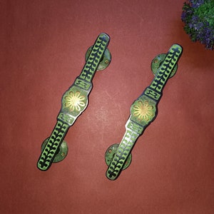 Wrist Watch Door Pull Set | Hand Watch Flower Design Handle | Home Main Door Accessories
