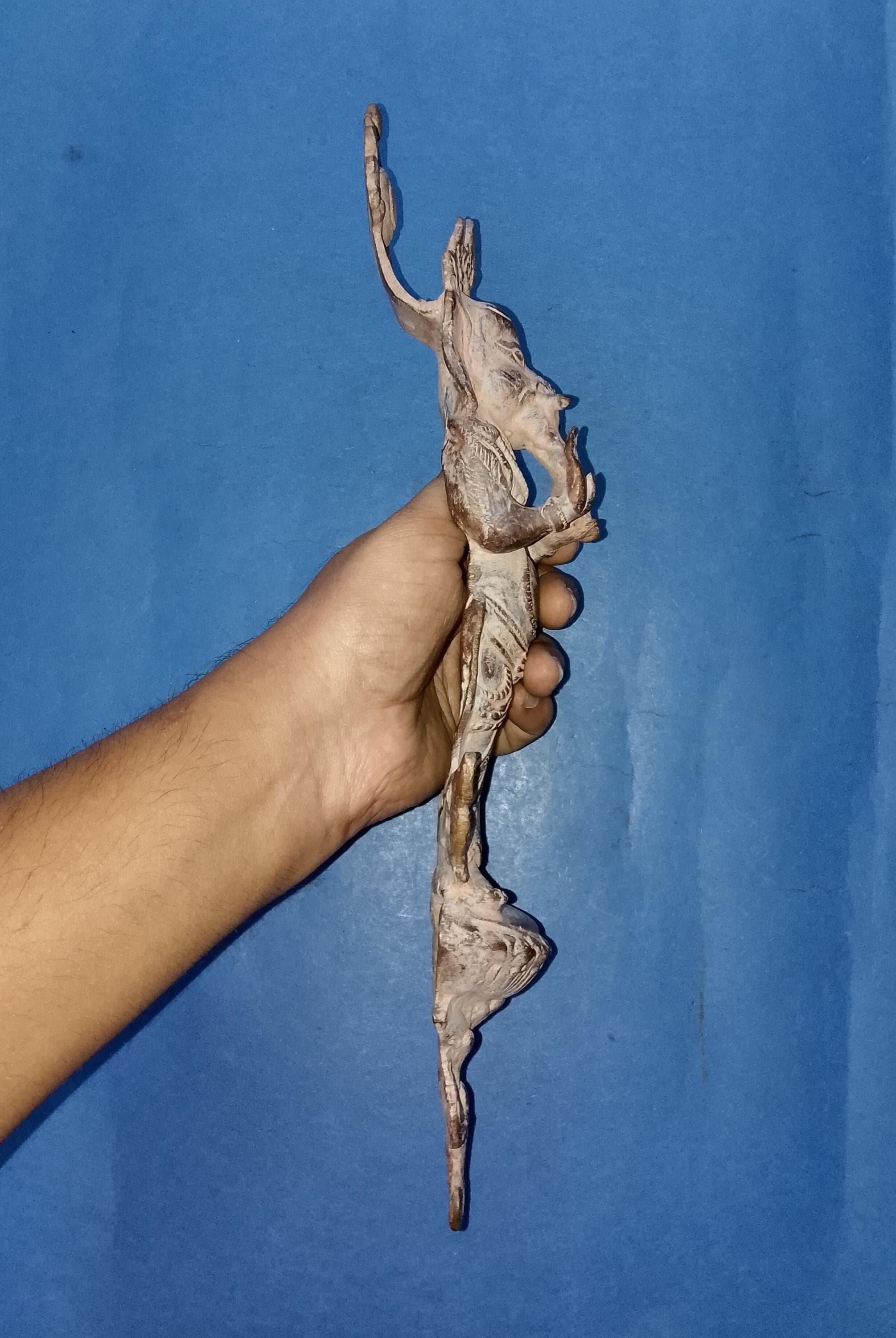 金属製真鍮製ドア ガネーシャ ハンドル 14 インチ ドア プル