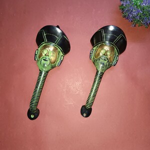 Watchman Head Door Pull Set | Brass Tanaji Marathi Warrior Door Handle | Home Door Decor