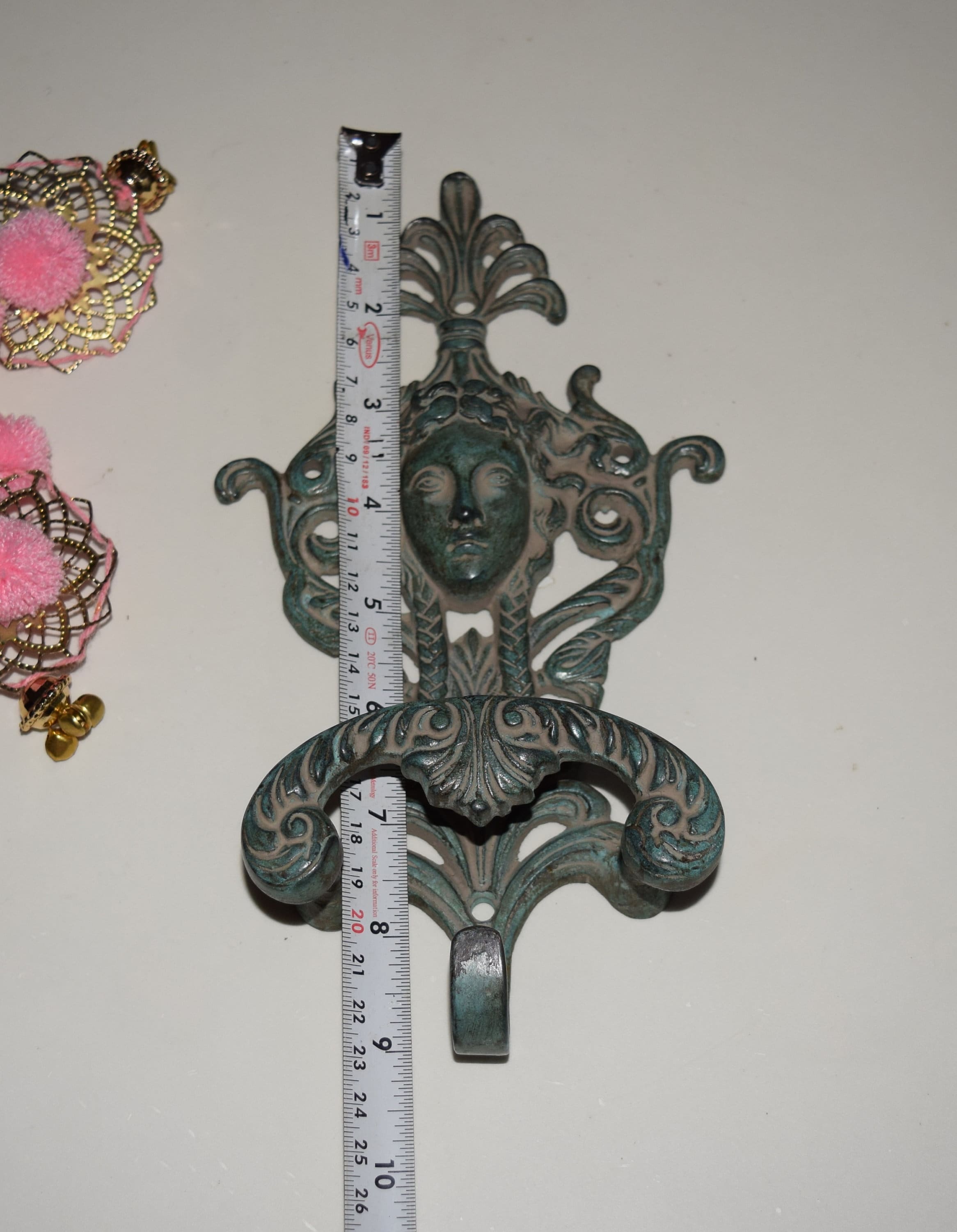 Hanging Queen Hook Beautiful Lady Floral Wall Hook Original Etsy UK