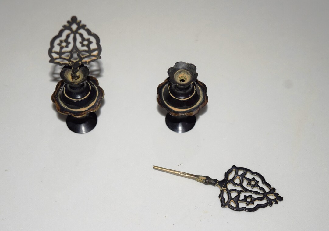 Combo Mascara Holder With Vintage Design Stick Handmade Eye Etsy UK