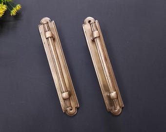 Modernes Küchenschrankgriff-Set aus lackiertem Messing | Türgriffbeschläge von Royal Furnishing WSR1