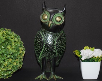 Owl Night Bird Statue | Owl Design Handmade Table Decor Statue Showpiece
