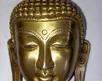 真鍮製仏像壁掛け装飾｜真鍮製チベット僧侶をテーマにした壁掛け新築