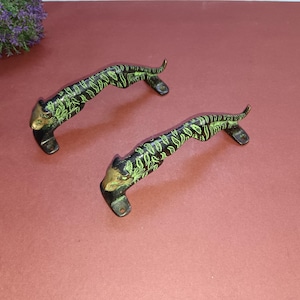 Jaguar Door Handle | Wild Animal Pull Set | Cupboard Handle Pair Handle