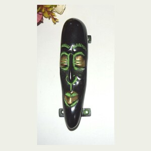 Primitive Man Face Door Pull | Brass Monk Buddha Shape Door Handle