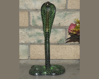 キングコブラの巣穴、小さな蛇、金属蛇コブラ - Etsy 日本