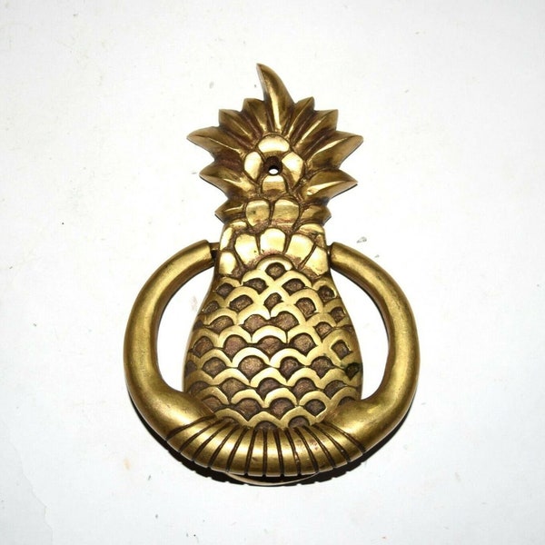 Heurtoir de porte en forme d’ananas | Heurtoir de porte à l’ananas en laiton