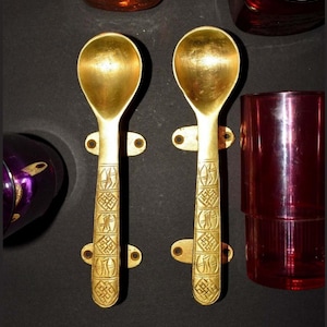 Brass Spoon Door Pull | Kitchen Drawer Pull | Restaurant Door Pull Decoration