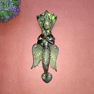 Queen Mermaid Door Pull | Sanke Lady Shape Maindoor Pull Set | Beach Restaurant Decoration