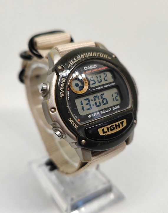 Setting casio deals illuminator watch