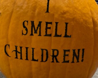 Pumpkin stickers