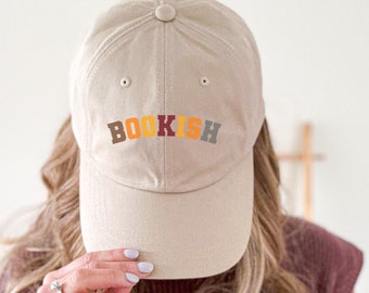 Bookish Colorful Varsity Embroidered Classic Dad Cap Booktok Merch Well Read Hat Librarian Gifts Book Club Gift For Her