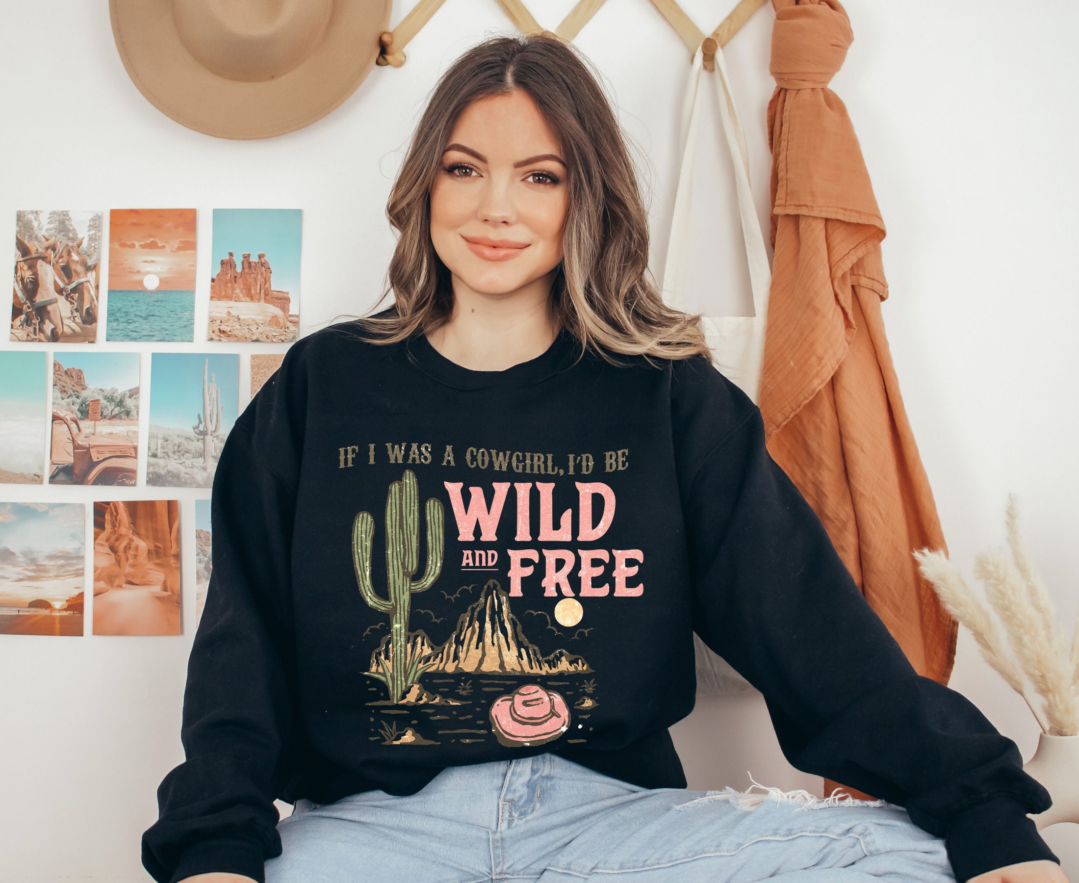 Cream colored Unisex women's tees /Cant Be Tamed western Boho /Desert vibes Graphic tee Rodeo tee