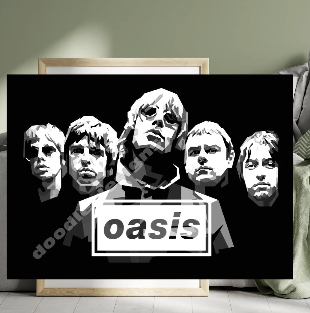 Oasis poster - Etsy 日本