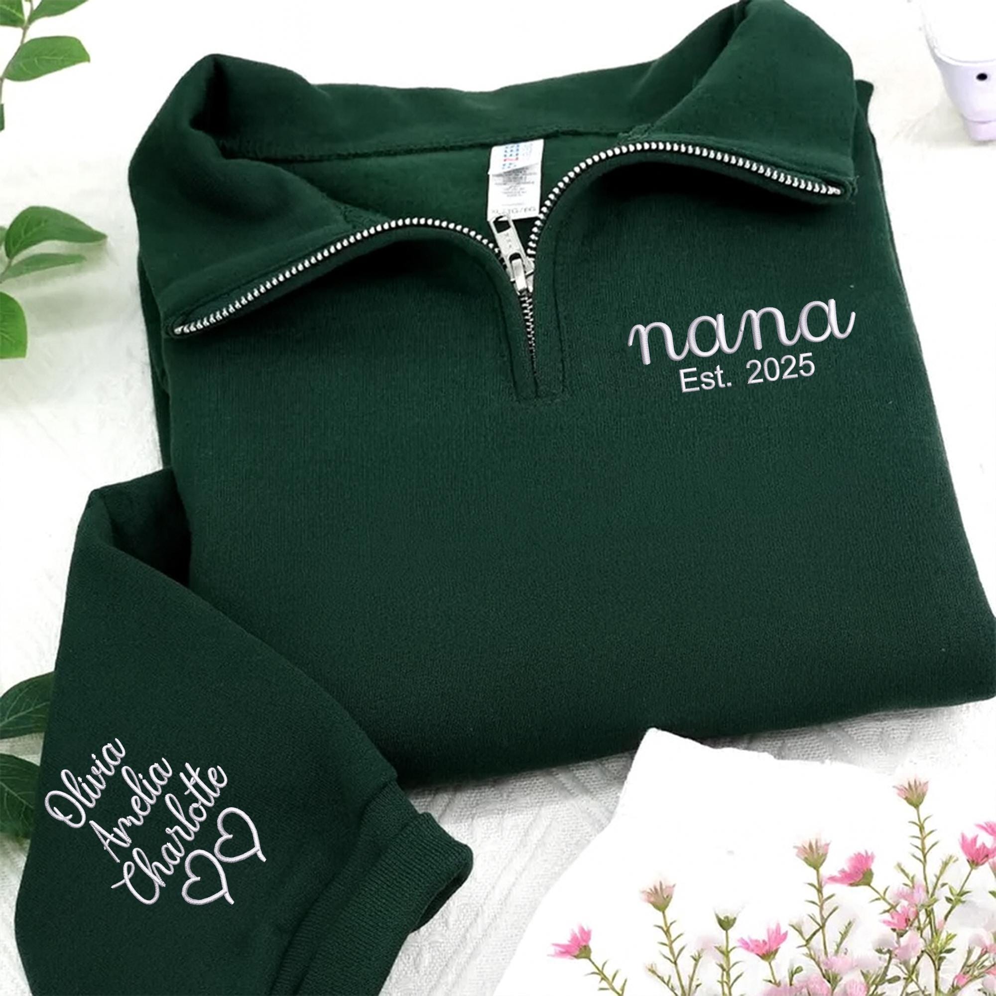 Mimi 1/4 Zip Sweatshirt - Etsy