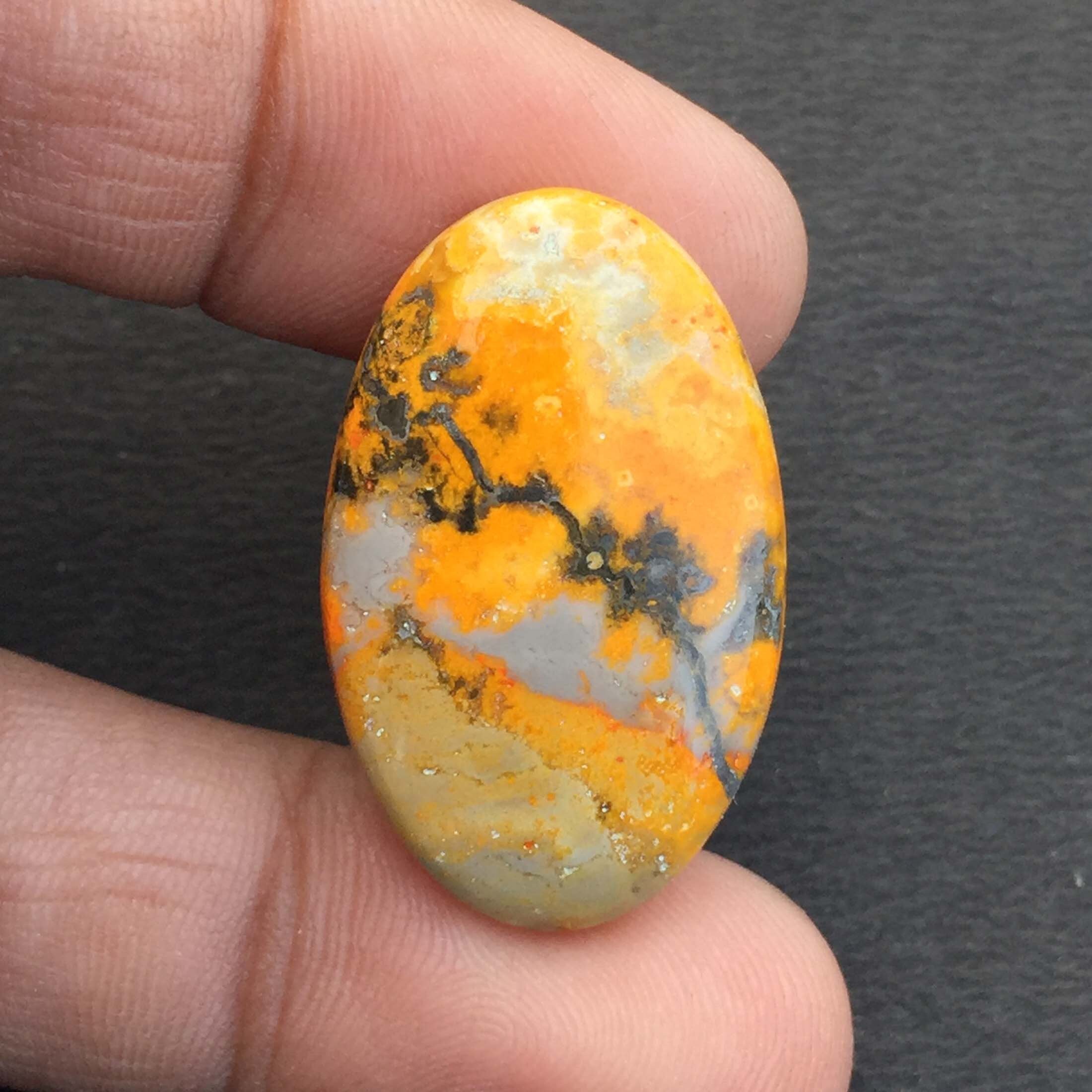 Natural Bumble Bee Jasper for Jewelry Bumble Bee Jasper Etsy UK