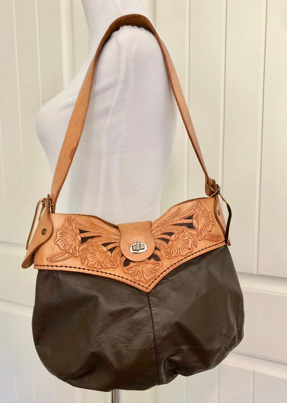 vintage stamped leather Gem