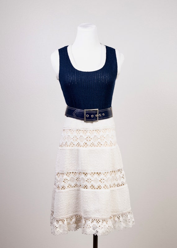 1970's Knit Tank Dress