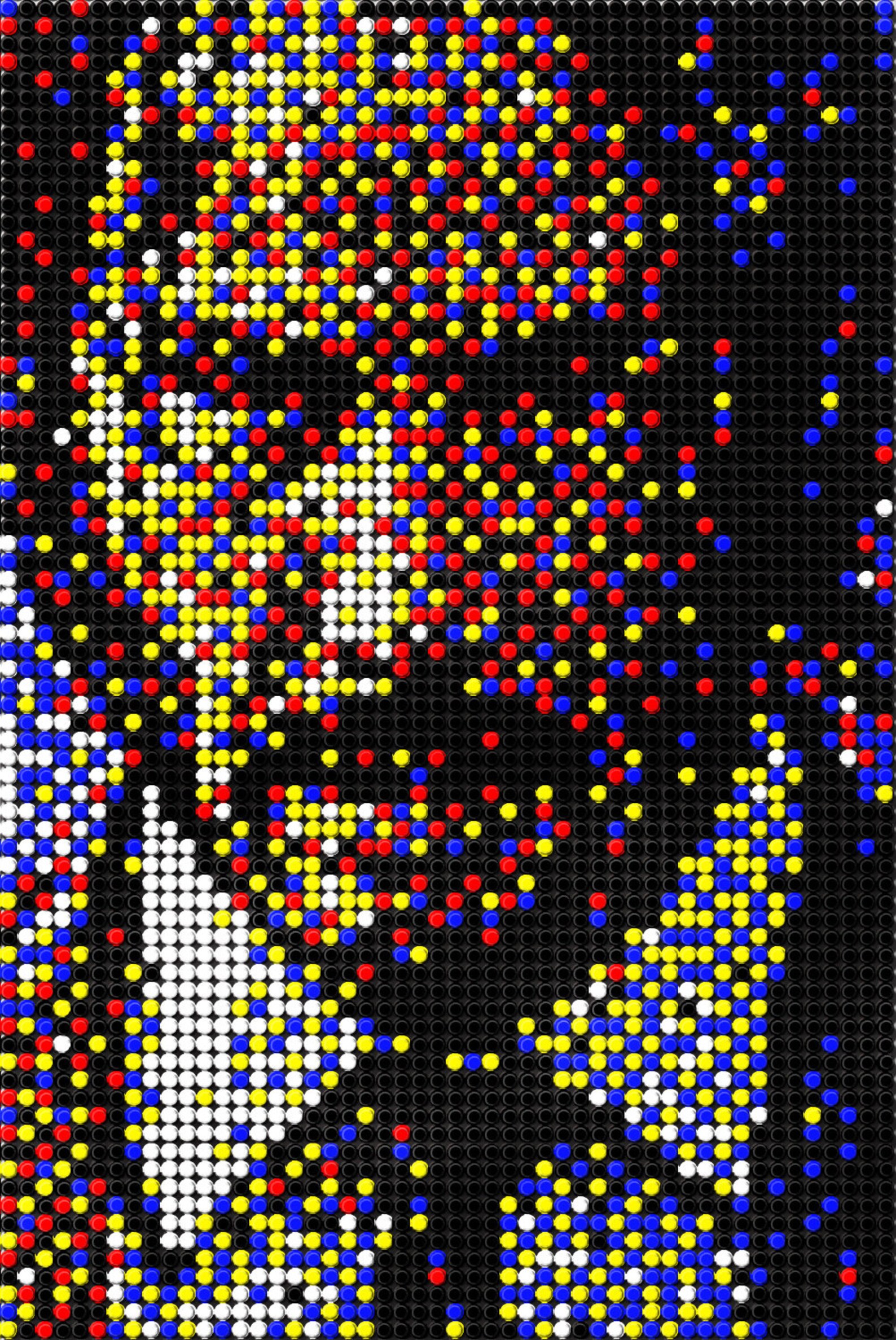 John Wick Push Pin Art DIY. How to Make a Pushpin Art Template Etsy