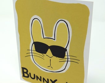 Bunny Up - Greeting Card