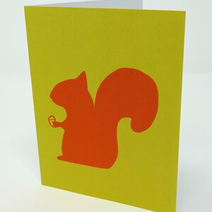 Pop Squirrel - Carte de vœux