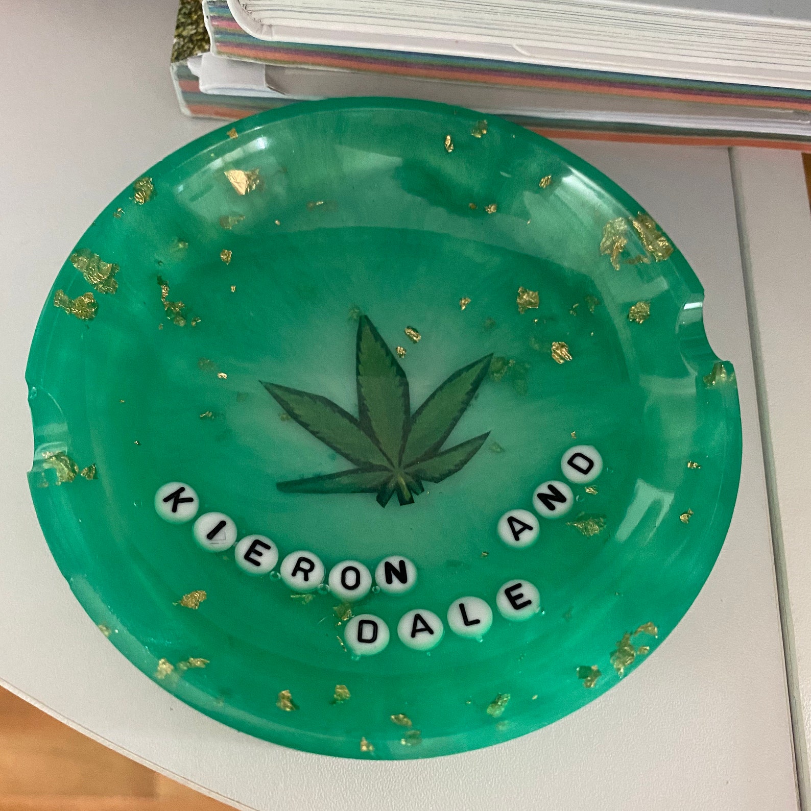 Custom Resin Ashtray Etsy