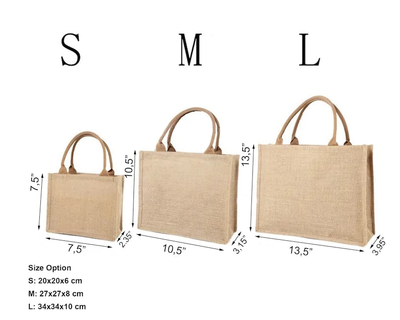 Bridesmaid tote bags personalized with the name of your choice in our beautiful color are great for packaging the bridesmaid and wedding party gifts
