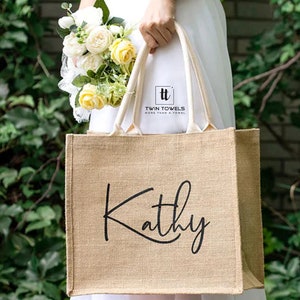 Burlap Bag - Etsy